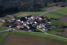 Luftbild von Frechholzhausen