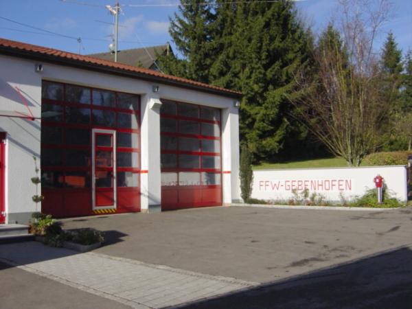 Grossansicht in neuem Fenster: Freiwillige Feuerwehr Gebenhofen